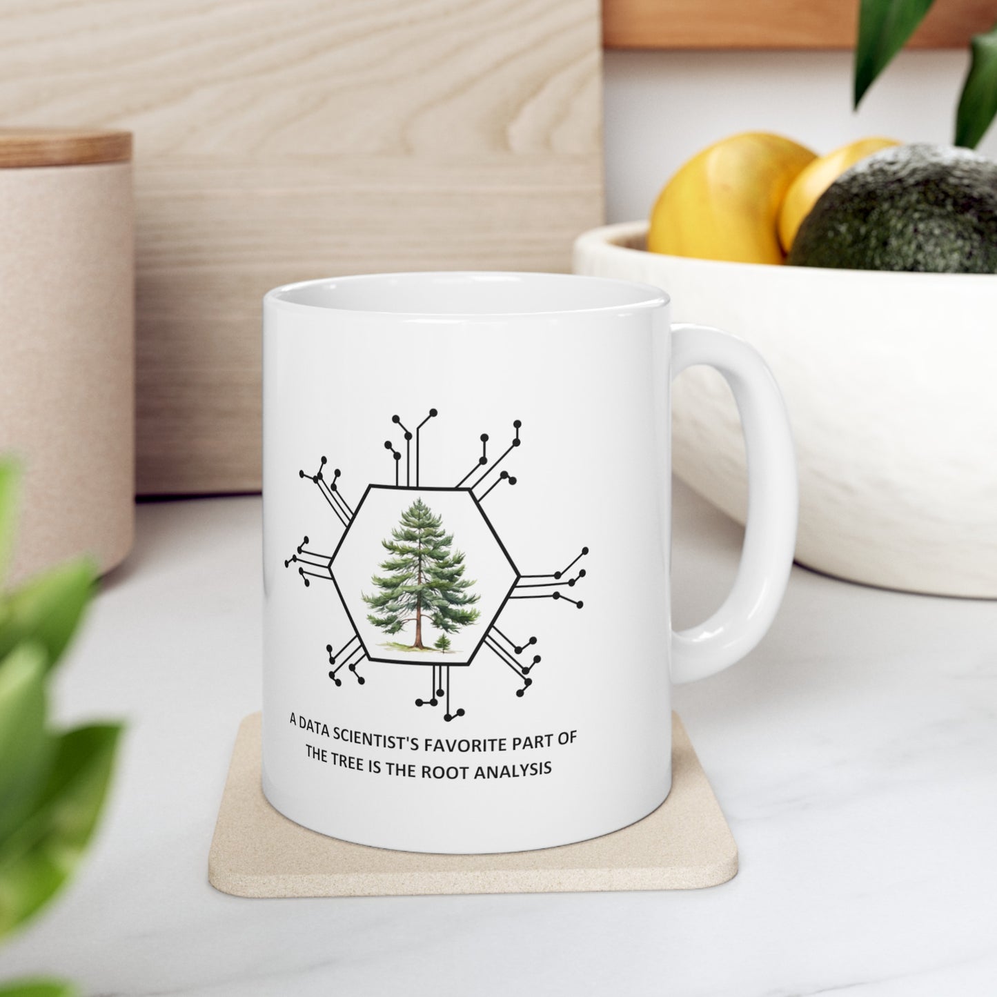 Root Analysis Mug - Perfect for Data Scientists and Nature Lovers