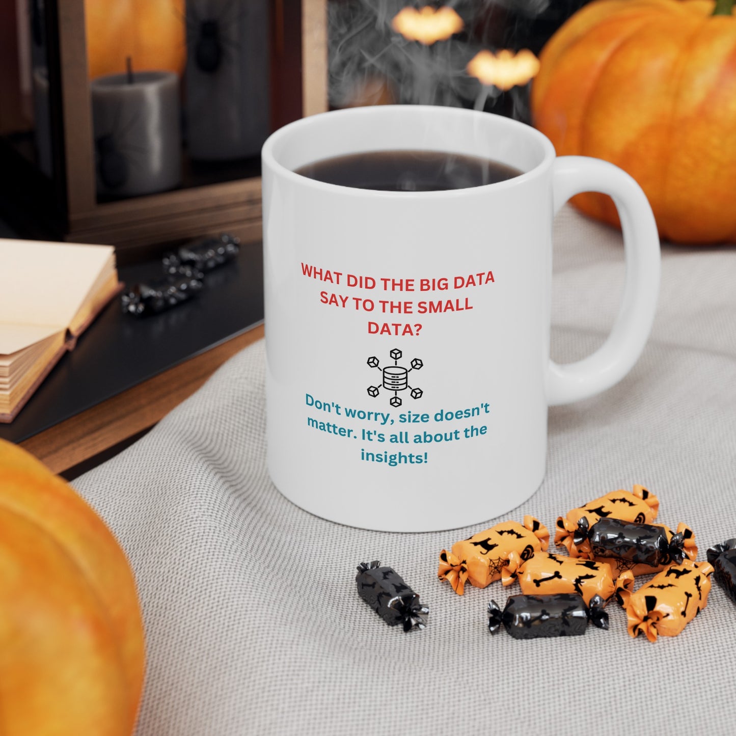 Data Humor Ceramic Coffee Mug