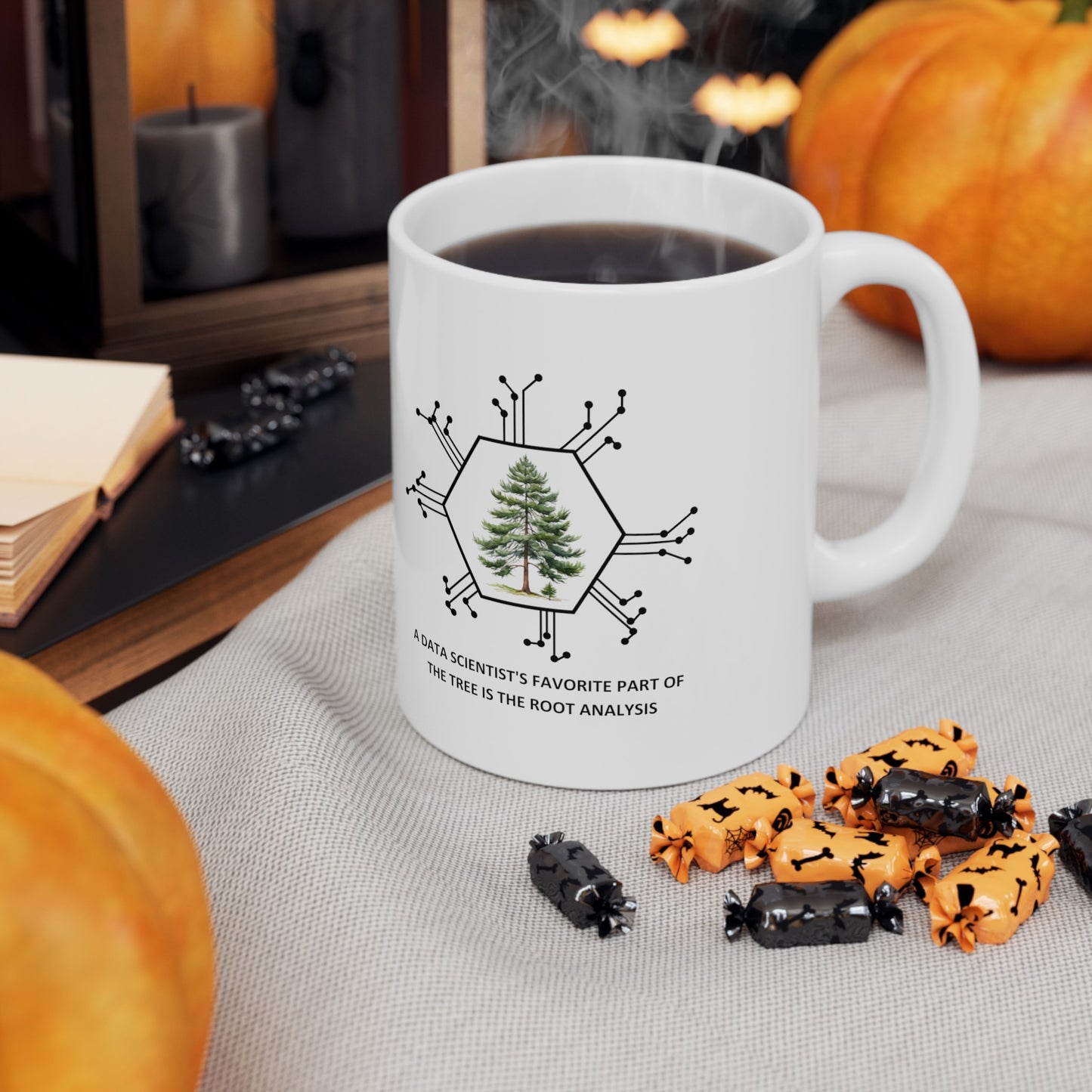 Root Analysis Mug - Perfect for Data Scientists and Nature Lovers