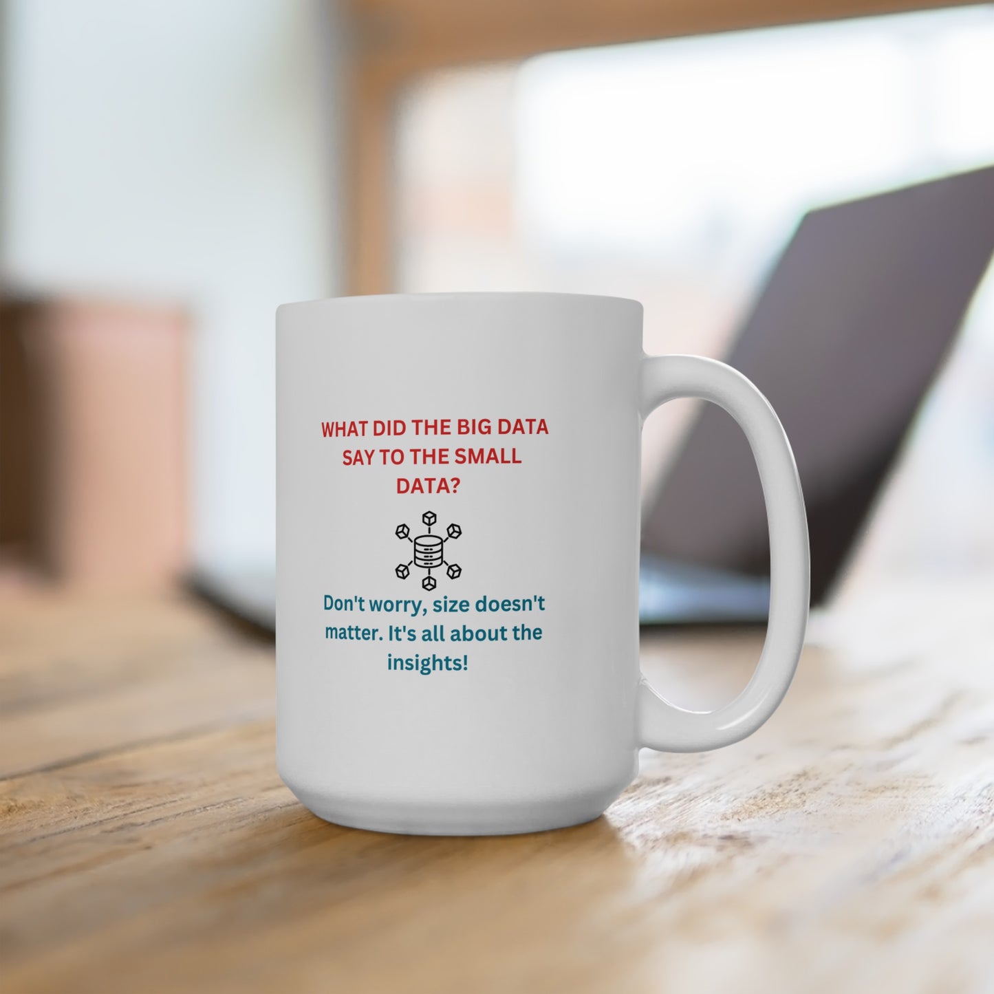 Data Humor Ceramic Coffee Mug