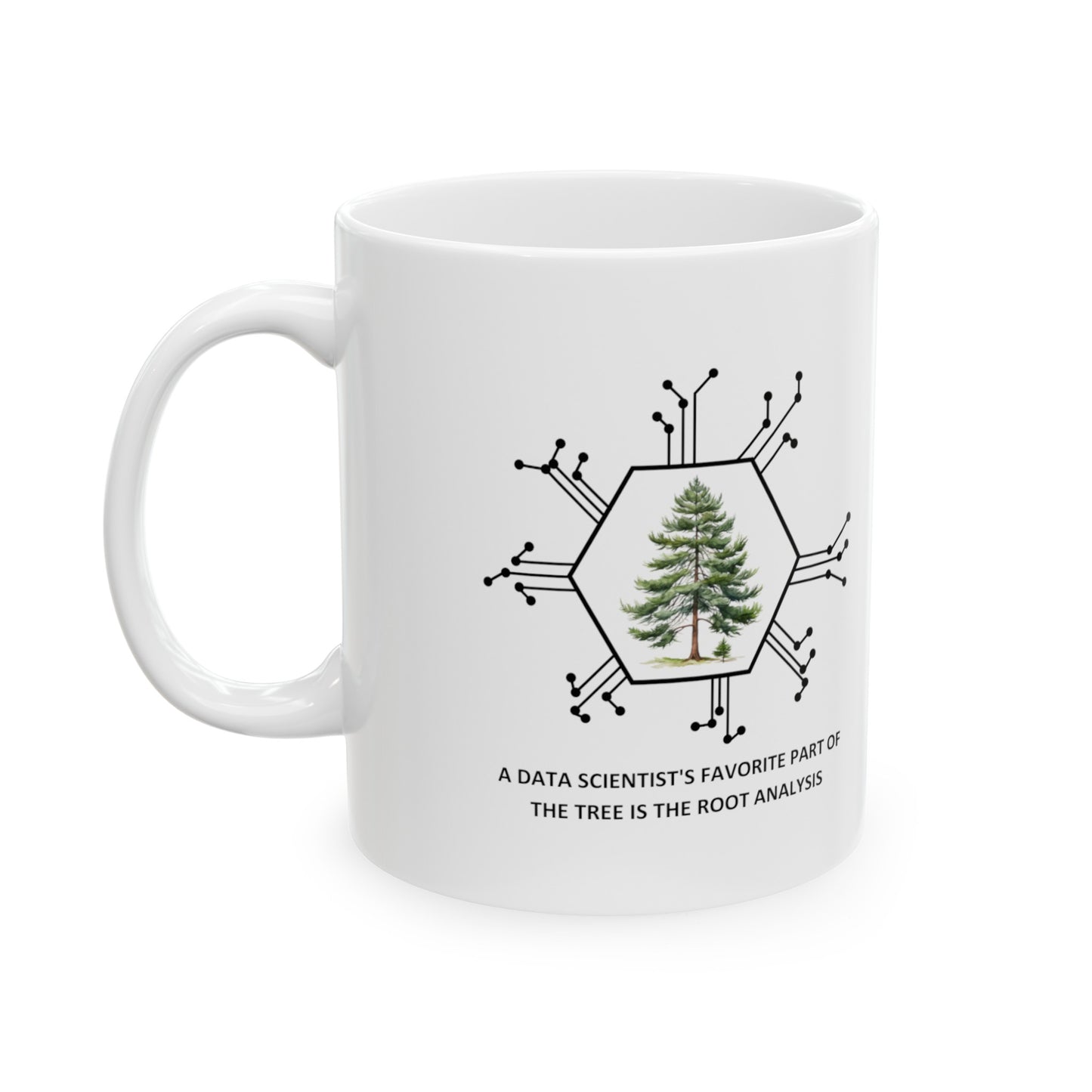 Root Analysis Mug - Perfect for Data Scientists and Nature Lovers