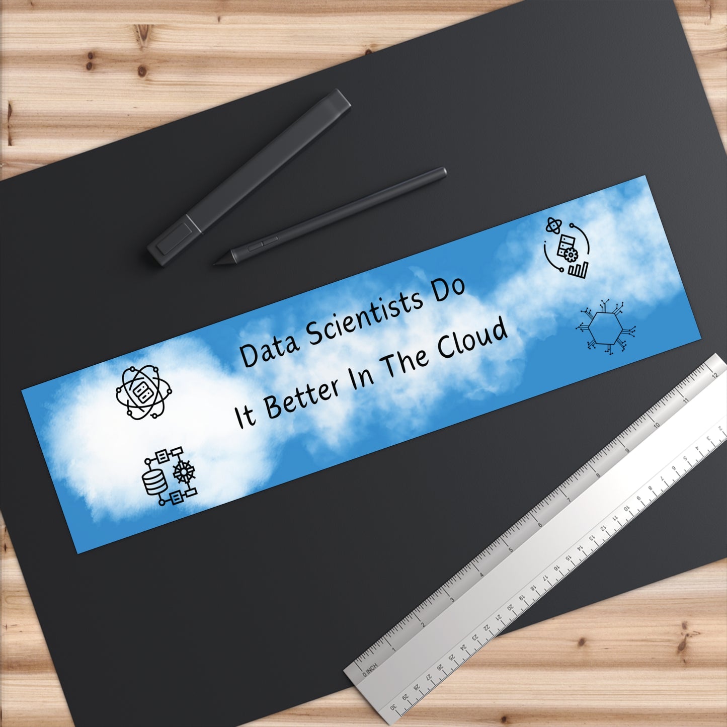 Cloud Computing Decal - Tech Humor Bumper Sticker