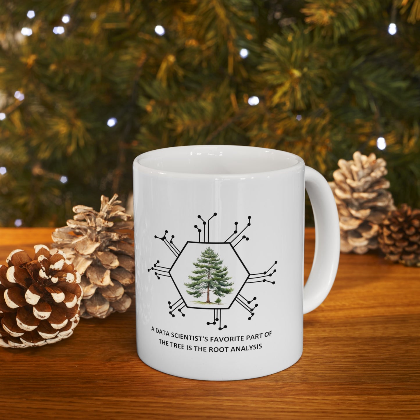 Root Analysis Mug - Perfect for Data Scientists and Nature Lovers