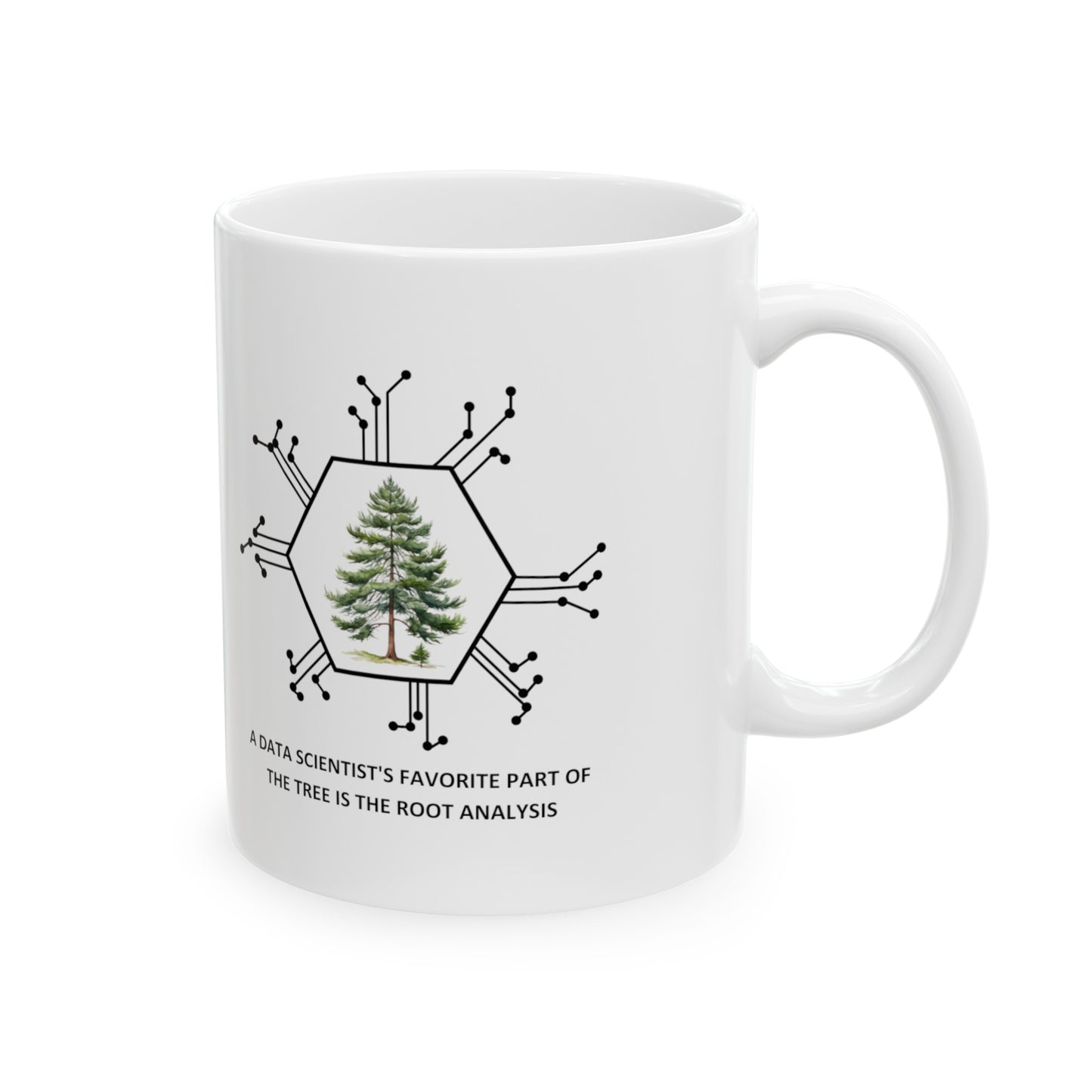 Root Analysis Mug - Perfect for Data Scientists and Nature Lovers