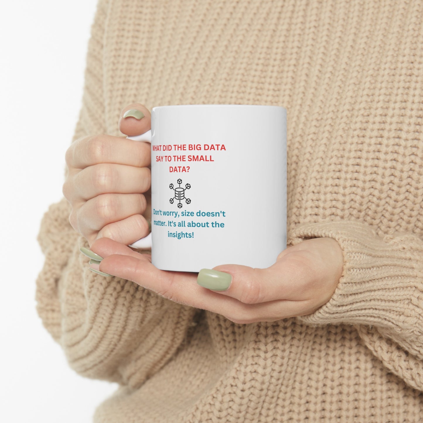 Data Humor Ceramic Coffee Mug