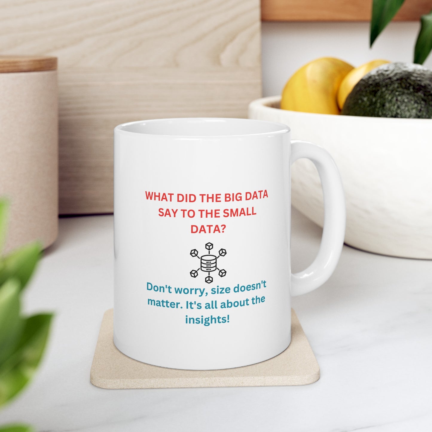 Data Humor Ceramic Coffee Mug