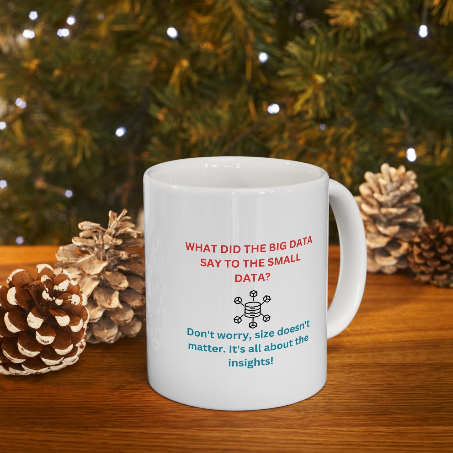 Data Humor Ceramic Coffee Mug