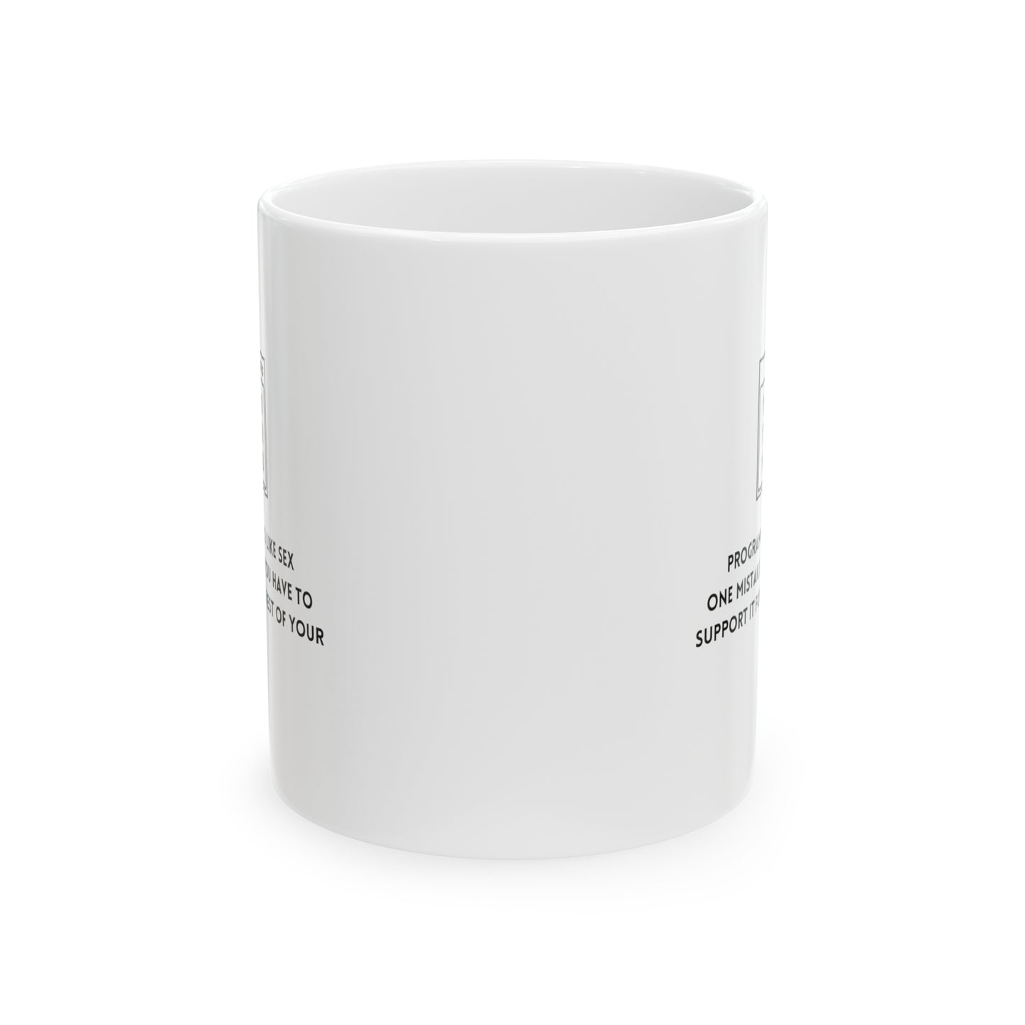 Programmer’s Delight - Code-Themed Ceramic Coffee Mug