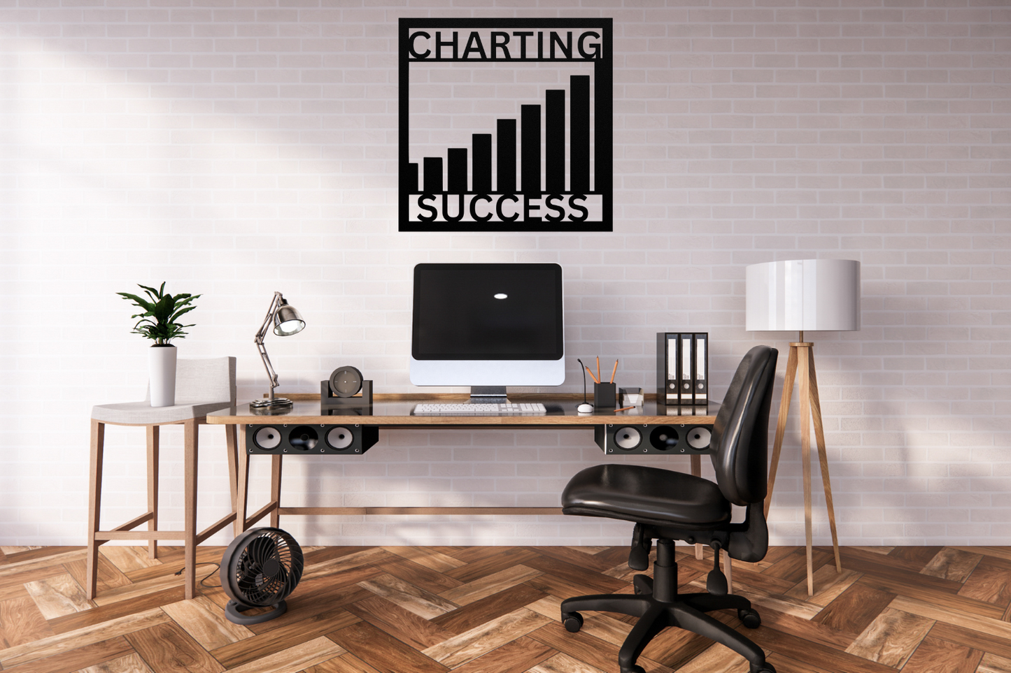 Charting Success - Metal Wall Art