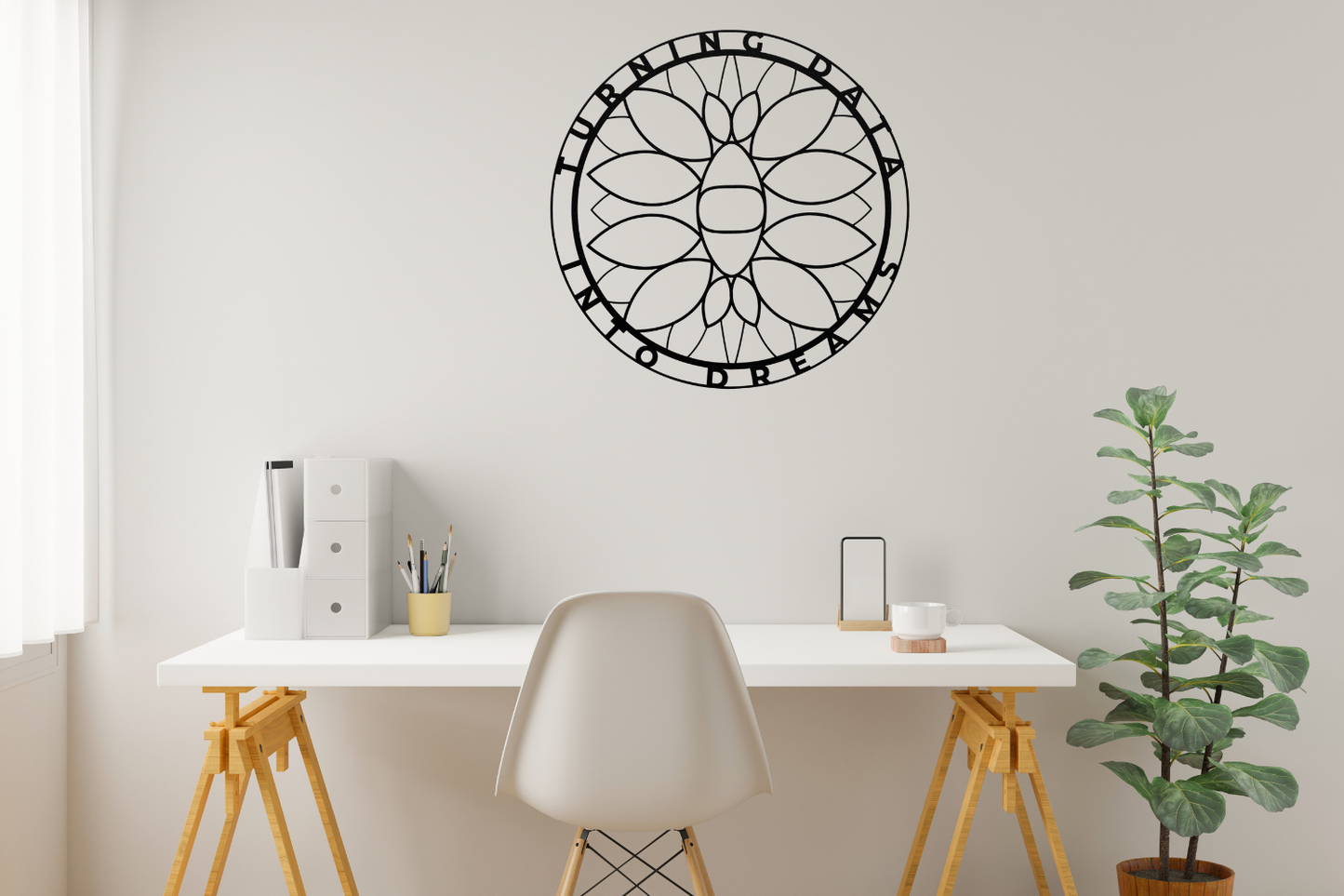 Turning Data Into Dreams - Metal Wall Art