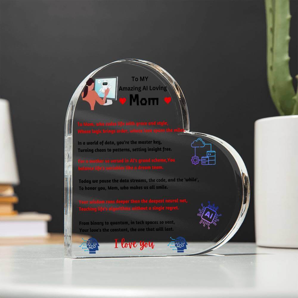 Acrylic Plaque for Mom, Mothers Day Gift, Gift For Mother