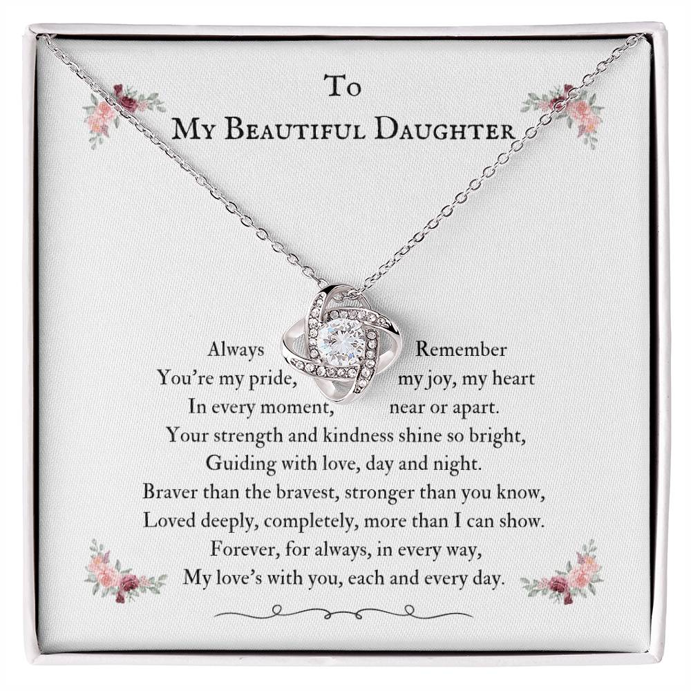 To My Beautiful Daughter- I Love You Each And Every Day