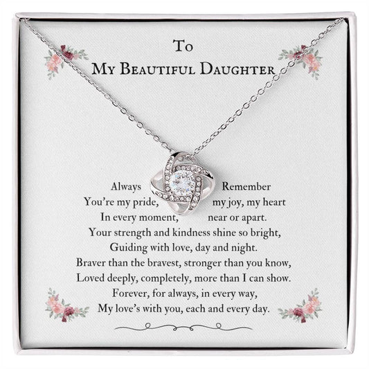 To My Beautiful Daughter- I Love You Each And Every Day