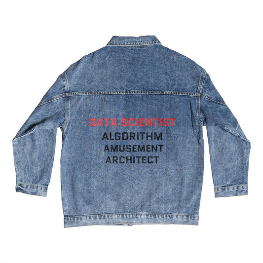 Algorithmic Attire: Data Scientist's Denim Jacket