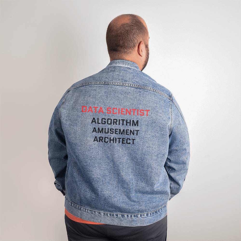 Algorithmic Attire: Data Scientist's Denim Jacket