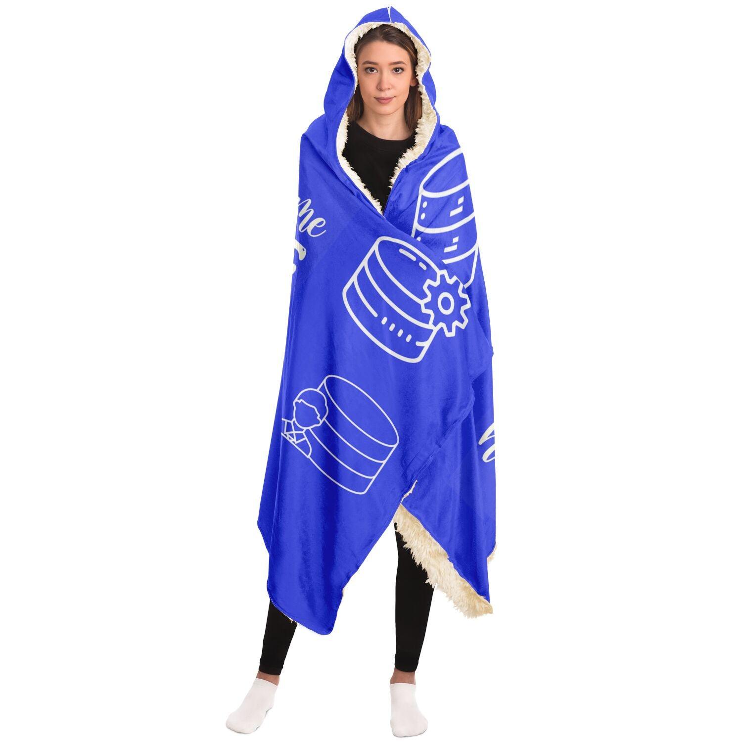 Experience the perfect blend of comfort and style with our Database Administrator Hooded Blanket, your cozy companion for those long data management sessions. Each blanket is a statement of pride for database professionals, featuring a silky smooth micro-