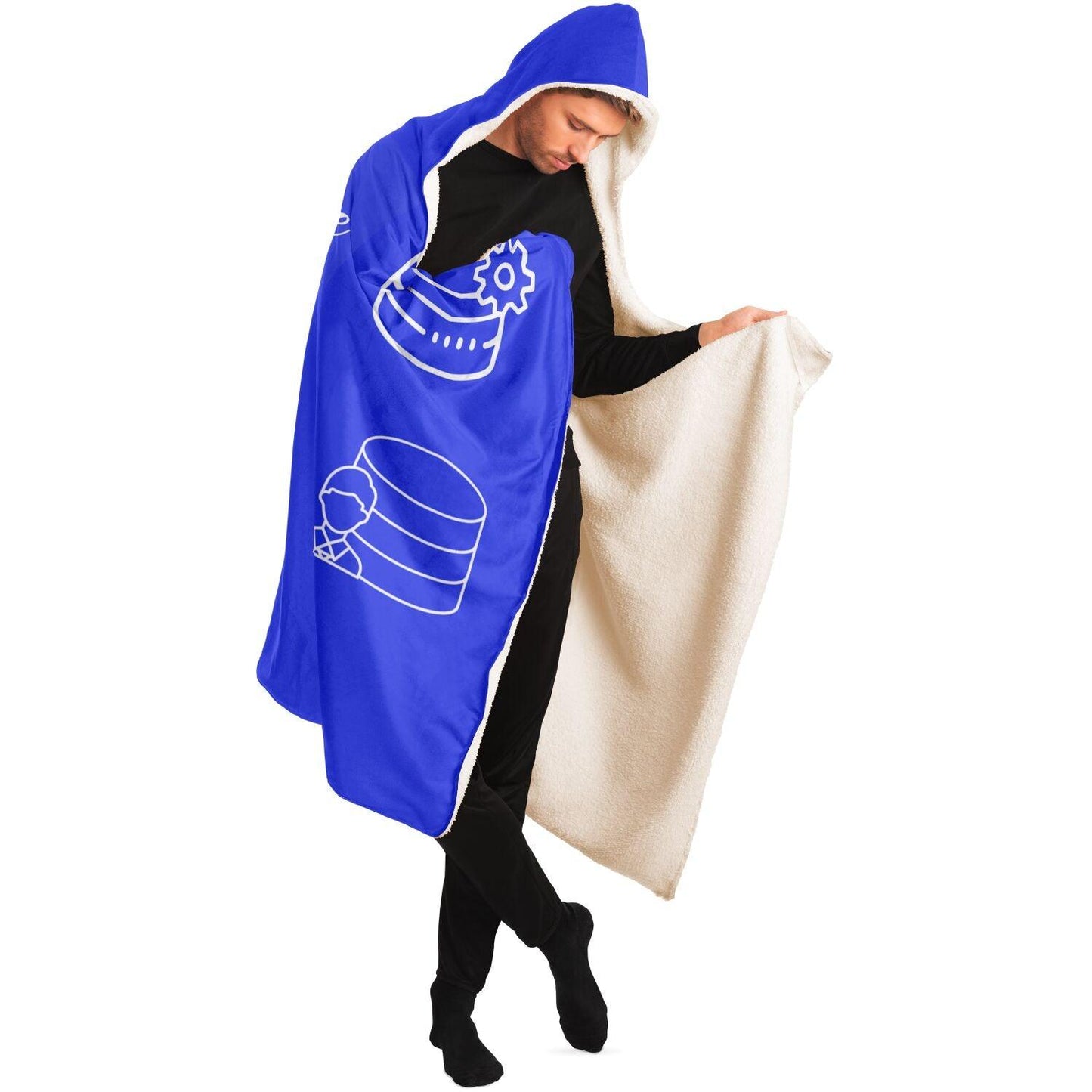 Experience the perfect blend of comfort and style with our Database Administrator Hooded Blanket, your cozy companion for those long data management sessions. Each blanket is a statement of pride for database professionals, featuring a silky smooth micro-