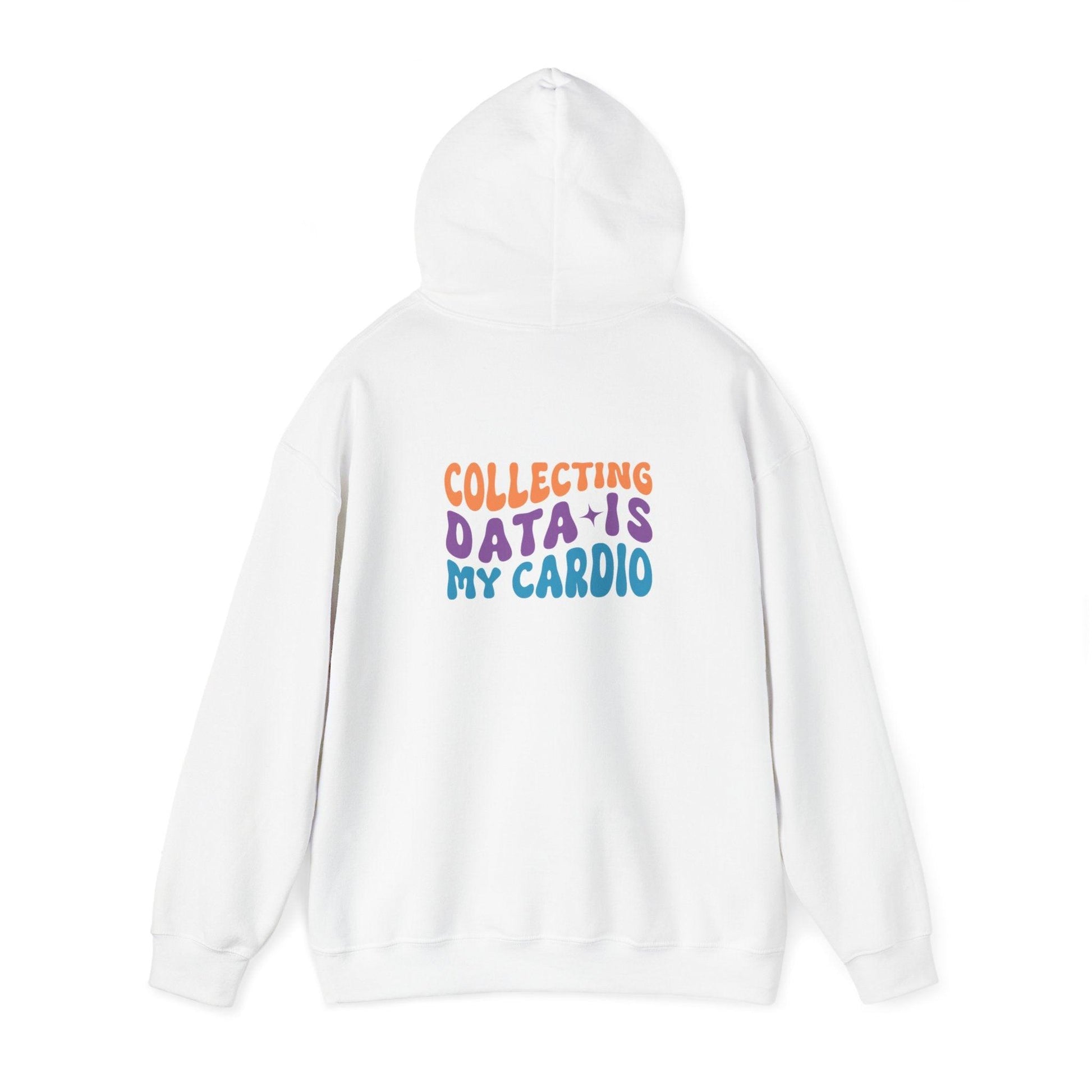 Data Enthusiast's Cozy Hooded Sweatshirt - Soft Blend with Style - AnalyticsMerch.Com