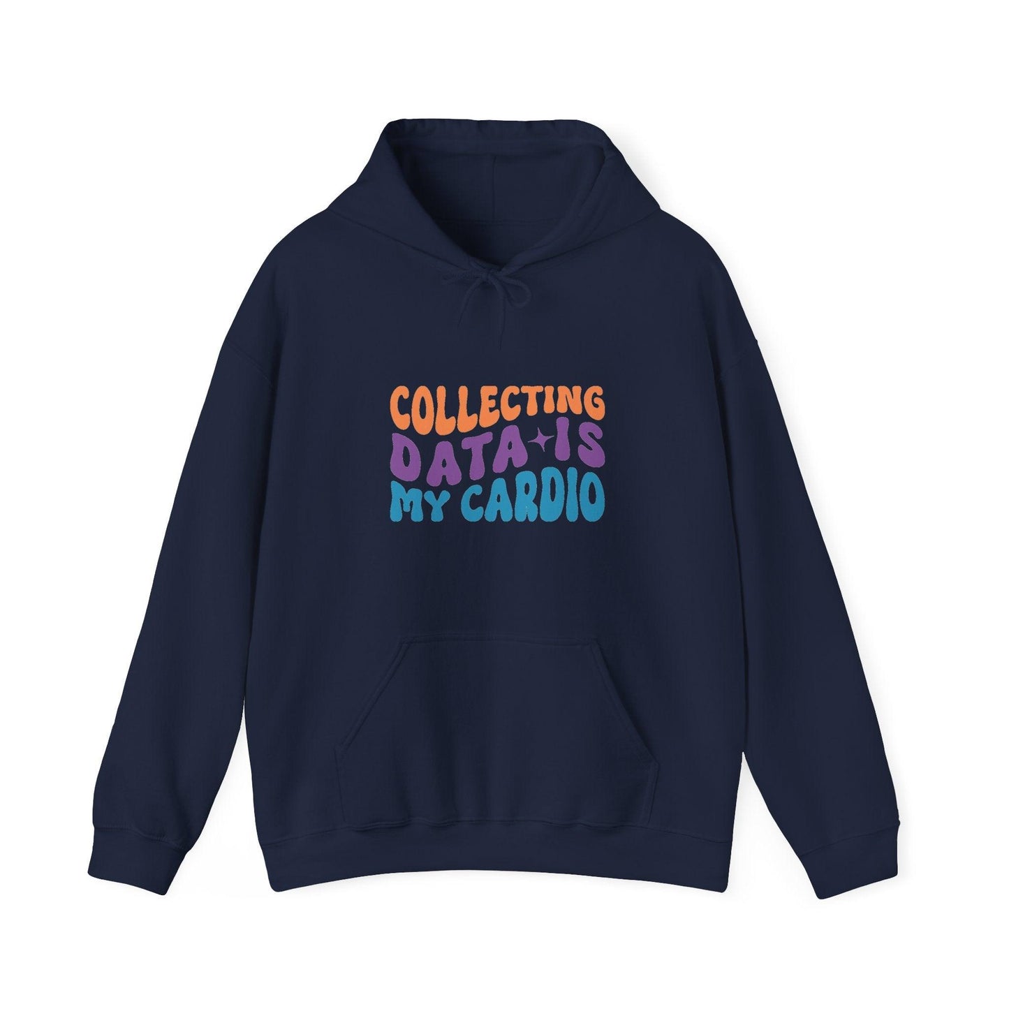 Data Enthusiast's Cozy Hooded Sweatshirt - Soft Blend with Style - AnalyticsMerch.Com