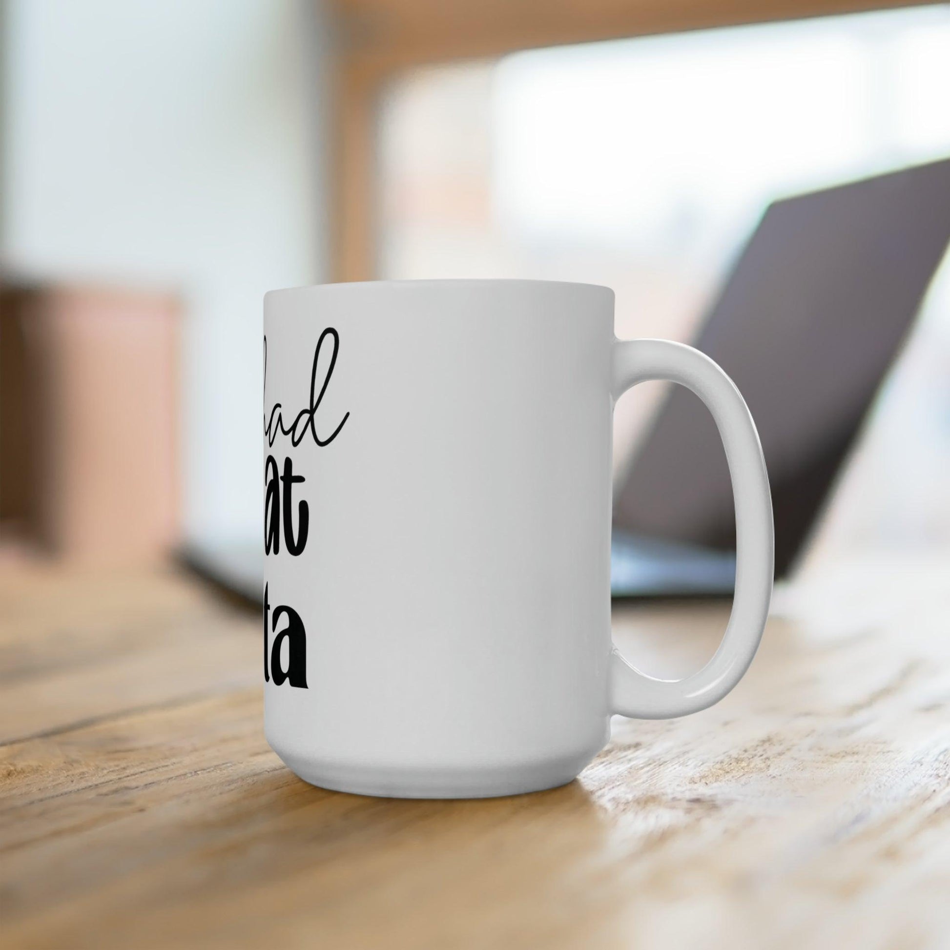 Data Lover's 15 oz Coffee Mug - Quirky Ceramic Cup for Analytics Enthusiasts - AnalyticsMerch.Com