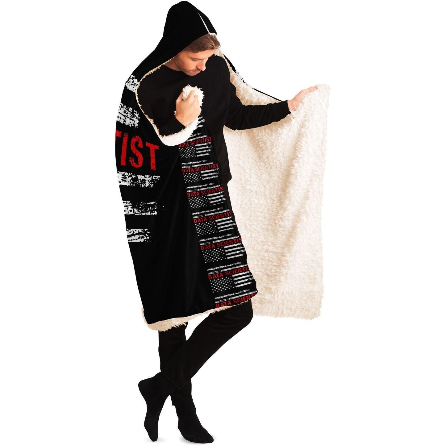 Data Scientist Hooded Blanket - AnalyticsMerch.Com