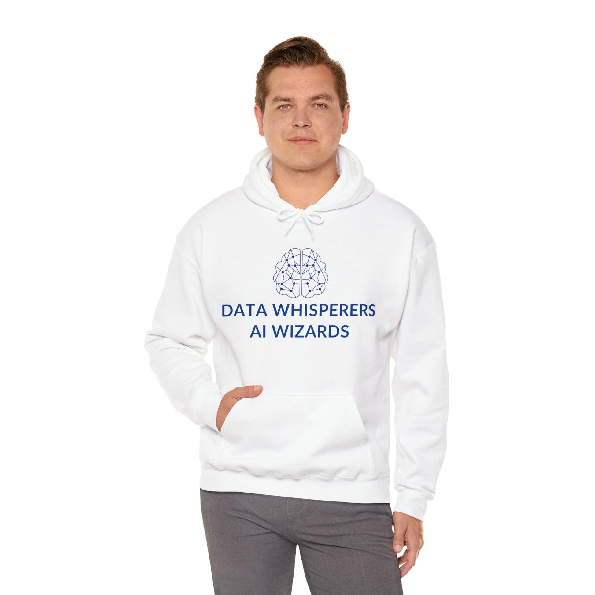 Data Wizards Unisex Hooded Sweatshirt 🧙‍♂️ - AnalyticsMerch.Com