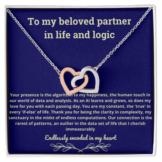 Interlocked Hearts - The Golden Algorithm of Love - AnalyticsMerch.Com