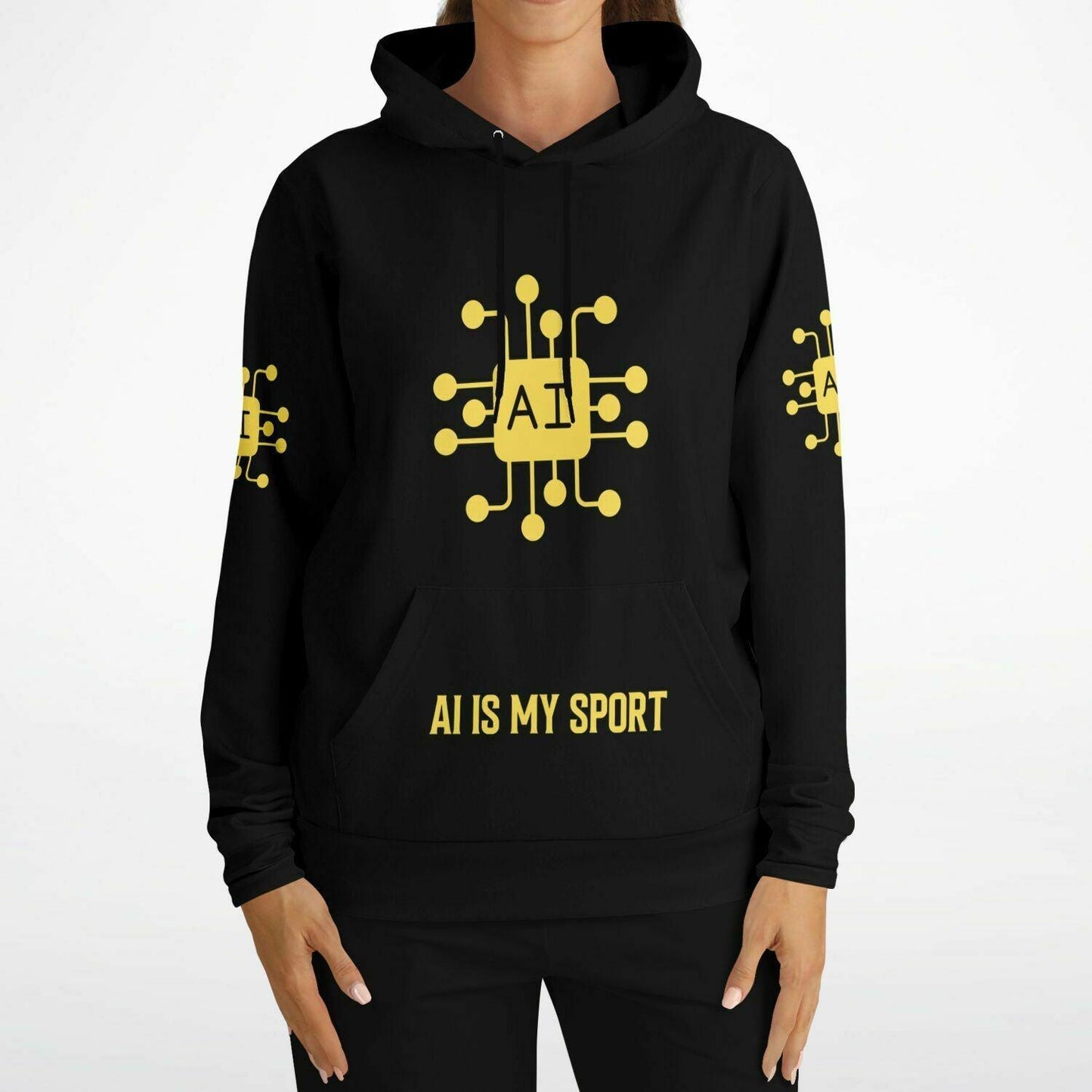 Premium AI-Themed Hoodie - AnalyticsMerch.Com