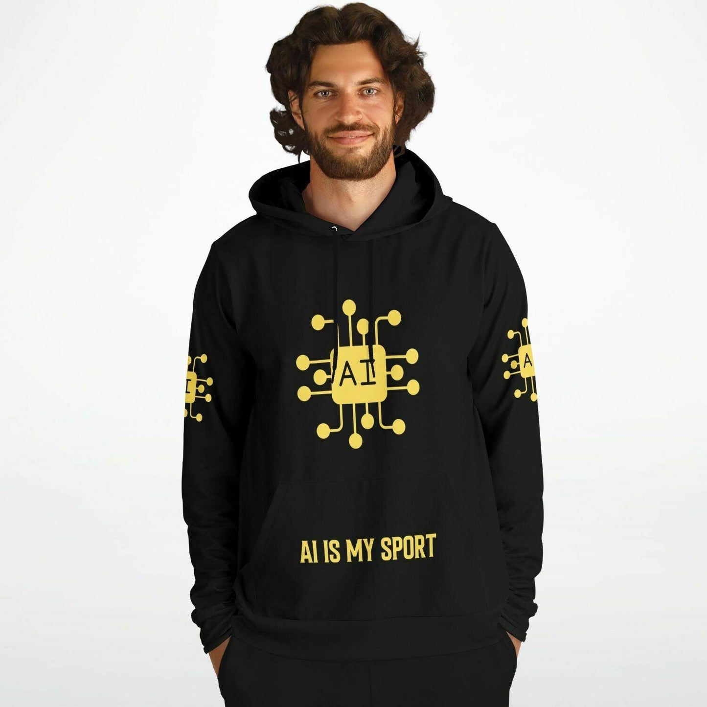 Premium AI-Themed Hoodie - AnalyticsMerch.Com