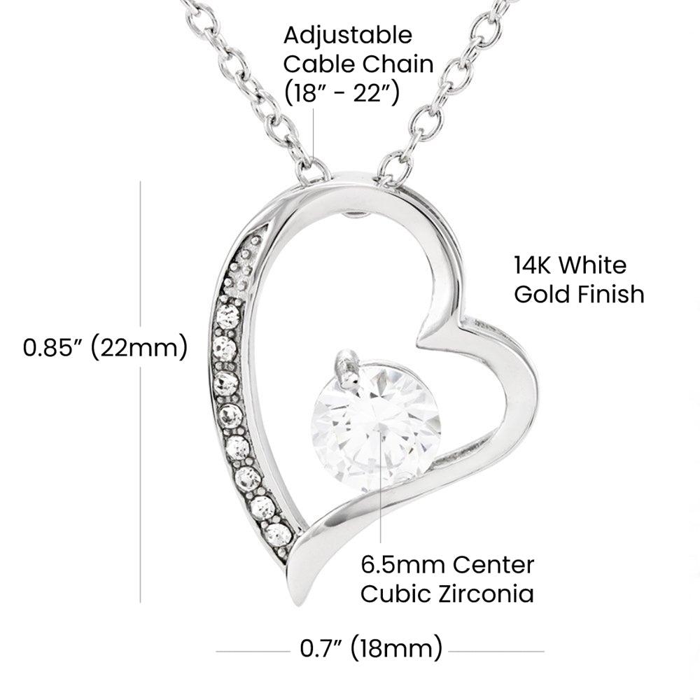 The Algorithm of Heart Necklace - AnalyticsMerch.Com