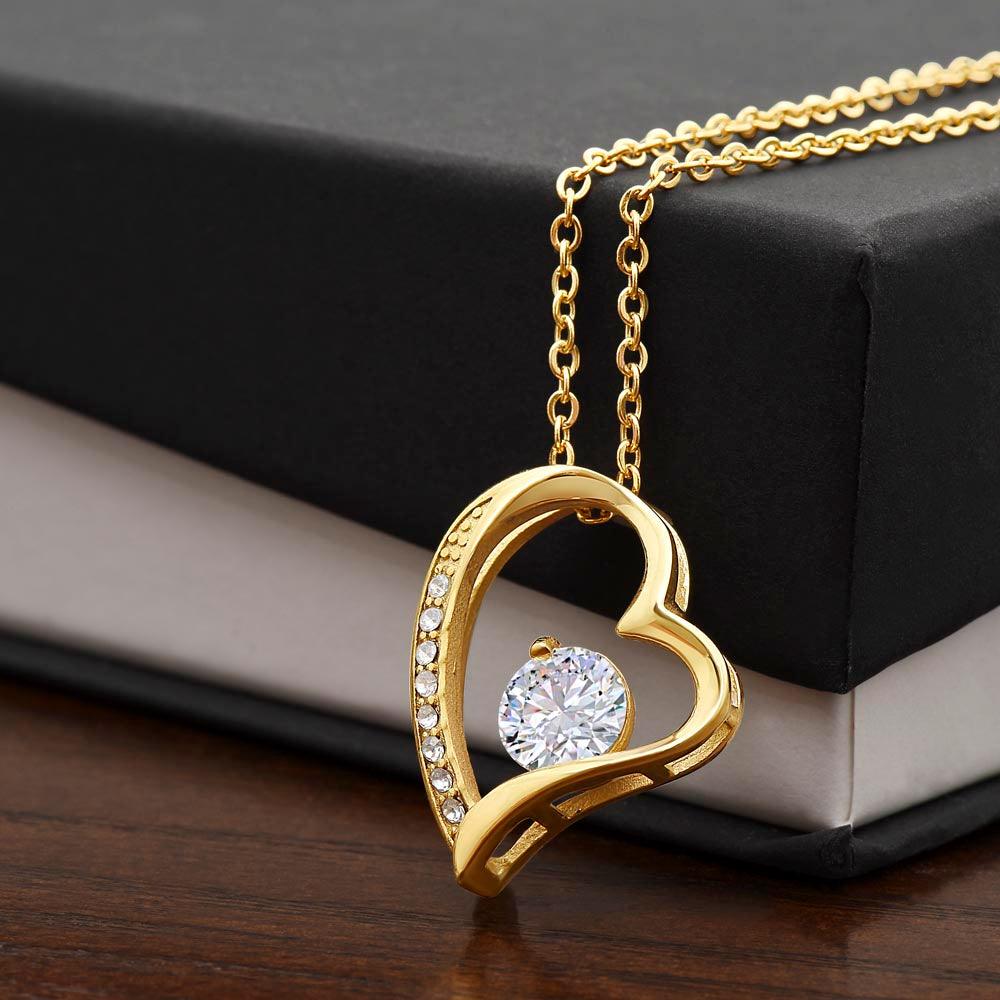 The Algorithm of Heart Necklace - AnalyticsMerch.Com