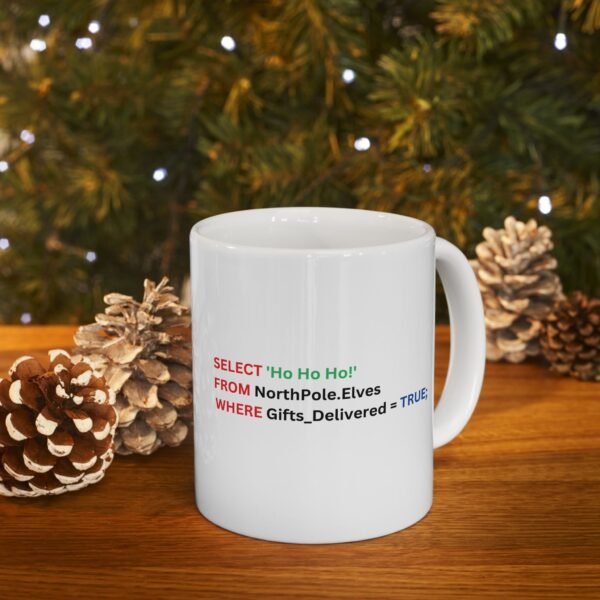 Funny SQL Developer Mug for Christmas, Programmer Coffee Cup, Christmas Gift for Computer Nerd, SQL Coding Mug, Programmer Gift - Image 8