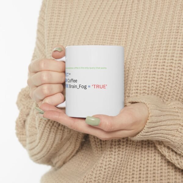 Programmer Ceramic Mug, Computer Coding Programmer Mugs, Developer Gift, Funny SQL Developer Mug - Image 9