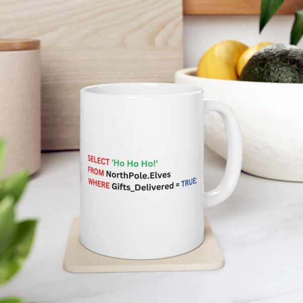 Funny SQL Developer Mug for Christmas, Programmer Coffee Cup, Christmas Gift for Computer Nerd, SQL Coding Mug, Programmer Gift - Image 6