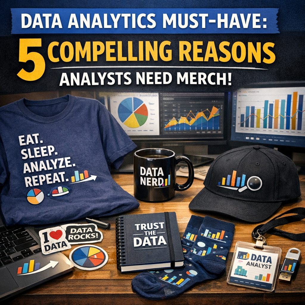Illustration of Data Analytics Must-Have: 5 Compelling Reasons Analysts Need Merch