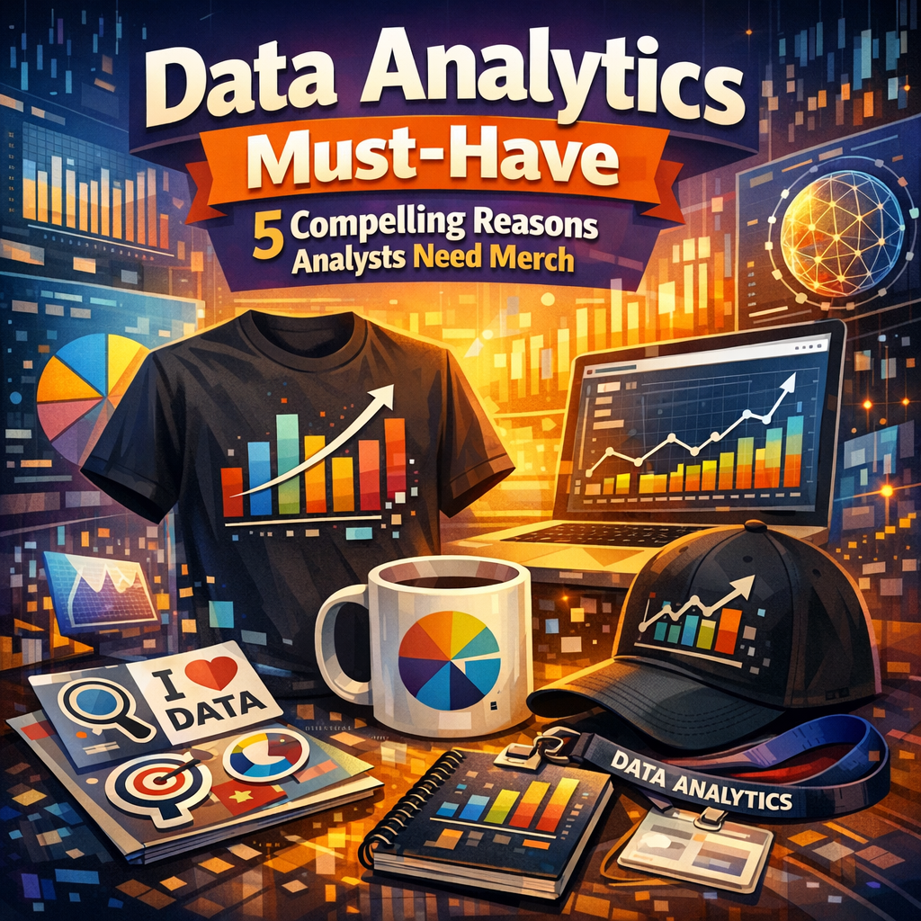 Illustration of Data Analytics Must-Have: 5 Compelling Reasons Analysts Need Merch